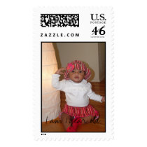 Picture 599, I am 1 year old postage by thesina Picture 599, I am 1 year old postage