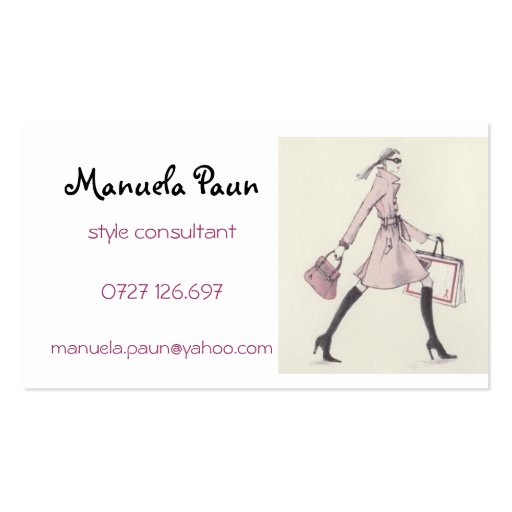 Picture 5, Manuela Paun, style consultant, 0727... Business Cards (front side)