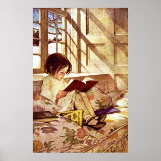 Picture Books in Winter Print print