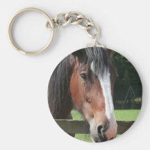 Picture of a Quarter Horse Keychain