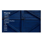 Picture of Blue wooden door Business Card