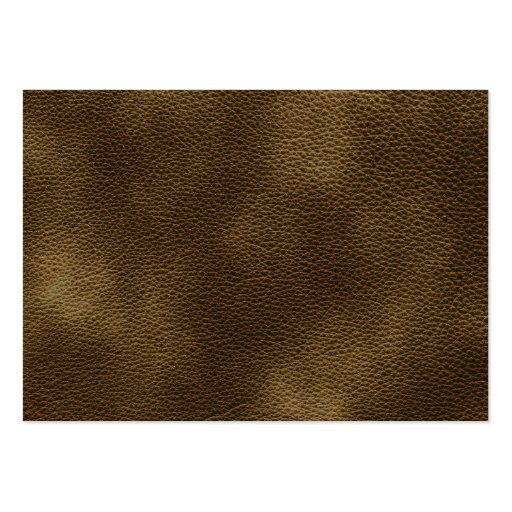 Picture of Brown Leather. Business Card Template (front side)