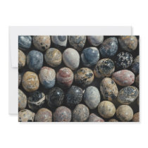 Picture of Carved mineral eggs Custom Invitations