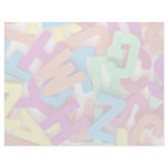 Picture of Colorful plastic letters Personalized Letterhead