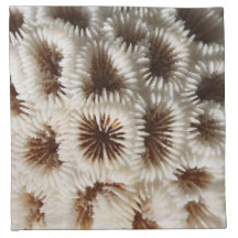 Picture of Coral. Printed Napkins