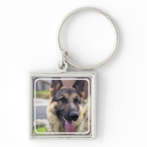 Picture of German Shepherd  Keychain