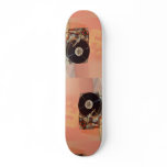 Picture of Hard drive with keyboard background Skateboard