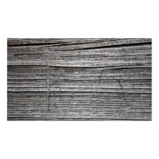 Picture of Old Splintering Wood. Business Cards