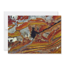 Picture of Orange and yellow jasper Invitations