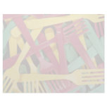 Picture of Plastic knives and forks Letterhead Design