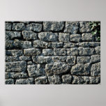 Picture of Stone wall texture Print