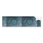 Picture of Syrian brass inlay work, Damascus, Syri Bumper Sticker