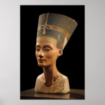 Picture of the Nefertiti Bust in Neues Museum Posters