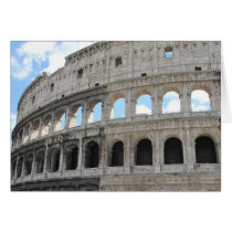 Picture of the Roman Colosseum - Colosseo Card