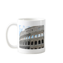 Picture of the Roman Colosseum - Colosseo mugs by gothicarts Picture of the Roman Colosseum - Colosseo mugs