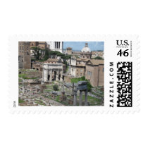 Picture of the Roman Forum Postage Stamps