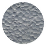 Picture of White styrofoam Round Sticker