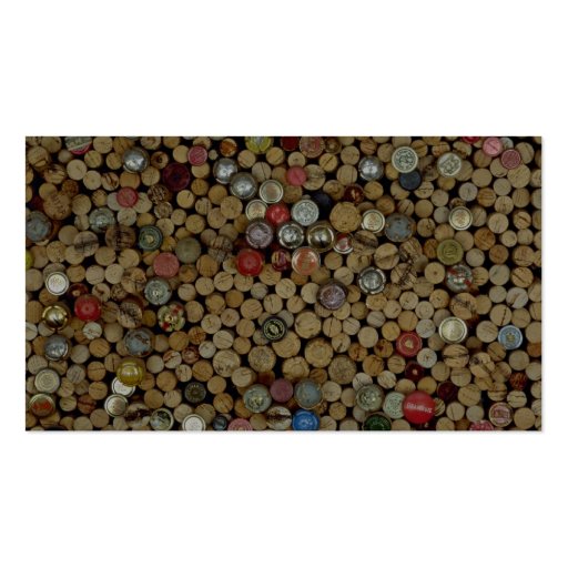 Picture of Wine corks Business Card (back side)
