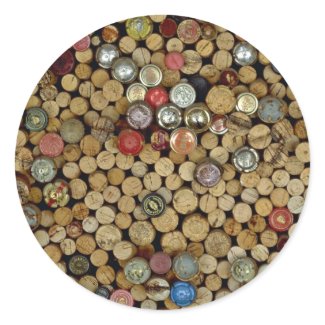 Picture of Wine corks sticker
