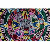 Picture of Woven cloth, Mexican design, Cuernavaca Photo Cut Out