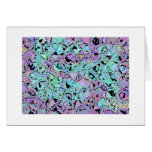 Picture Purple blank card