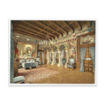 Pictures of  the Lohengrin story, drawing room, Ne Postcard