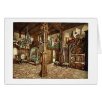 Pictures of Tristan story, bedroom, Neuschwanstein Cards