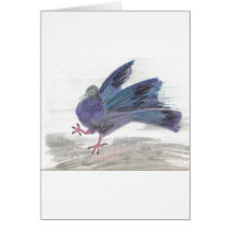 Pidgie Pigeon of the Pidgie Fund Greeting Cards
