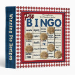 "Pie Bingo" Recipe Binder