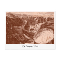 Pie Canyon postcard