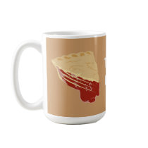 Pie - Cherry / Fruit Slice of Pie Coffee Mug
