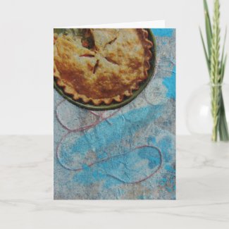 Pie Collage, Birthday Greeting Card