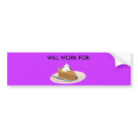 PIE FOR EVERYBODY!! bumper stickers