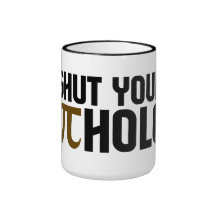 "PIE HOLE" mug - choose style & color