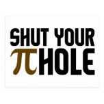 "PIE HOLE" postcard, customize