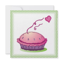 Pie Invitation