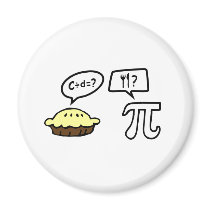 Pie & Pi Magnet