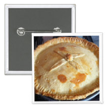 Pie Pinback Buttons