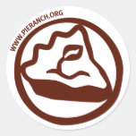 Pie Ranch Logo Sticker