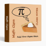 Pie Thinking of Pi Binder