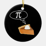Pie Thinking of Pi Christmas Tree Ornaments