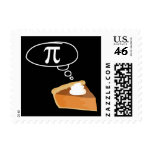 Pie Thinking of Pi postage