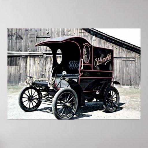 Pie Wagon Olds 1904 Poster Zazzle