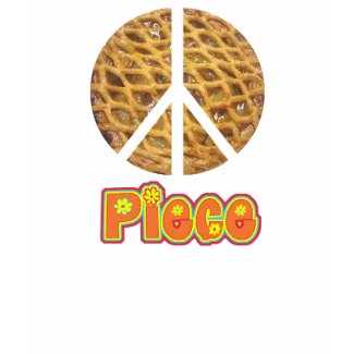 Piece Apple Pie Peace Sign T-Shirt shirt