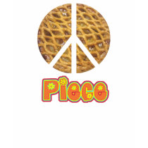 Piece Apple Pie Peace Sign T-Shirt