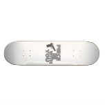 Piece Be With You Custom Skateboard