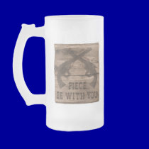 Piece Be With You drinking mug