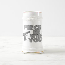 Piece Be With You Mugs