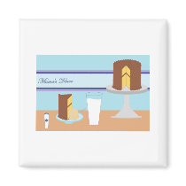 Piece of Cake magnets