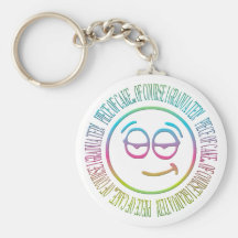 Piece of cake...of course I graduated! Key Chain